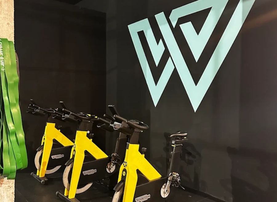 sala de getafe con bicis estaticas