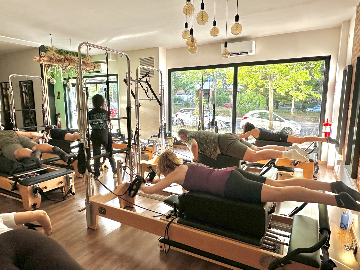 Clase real Pilates Reformer