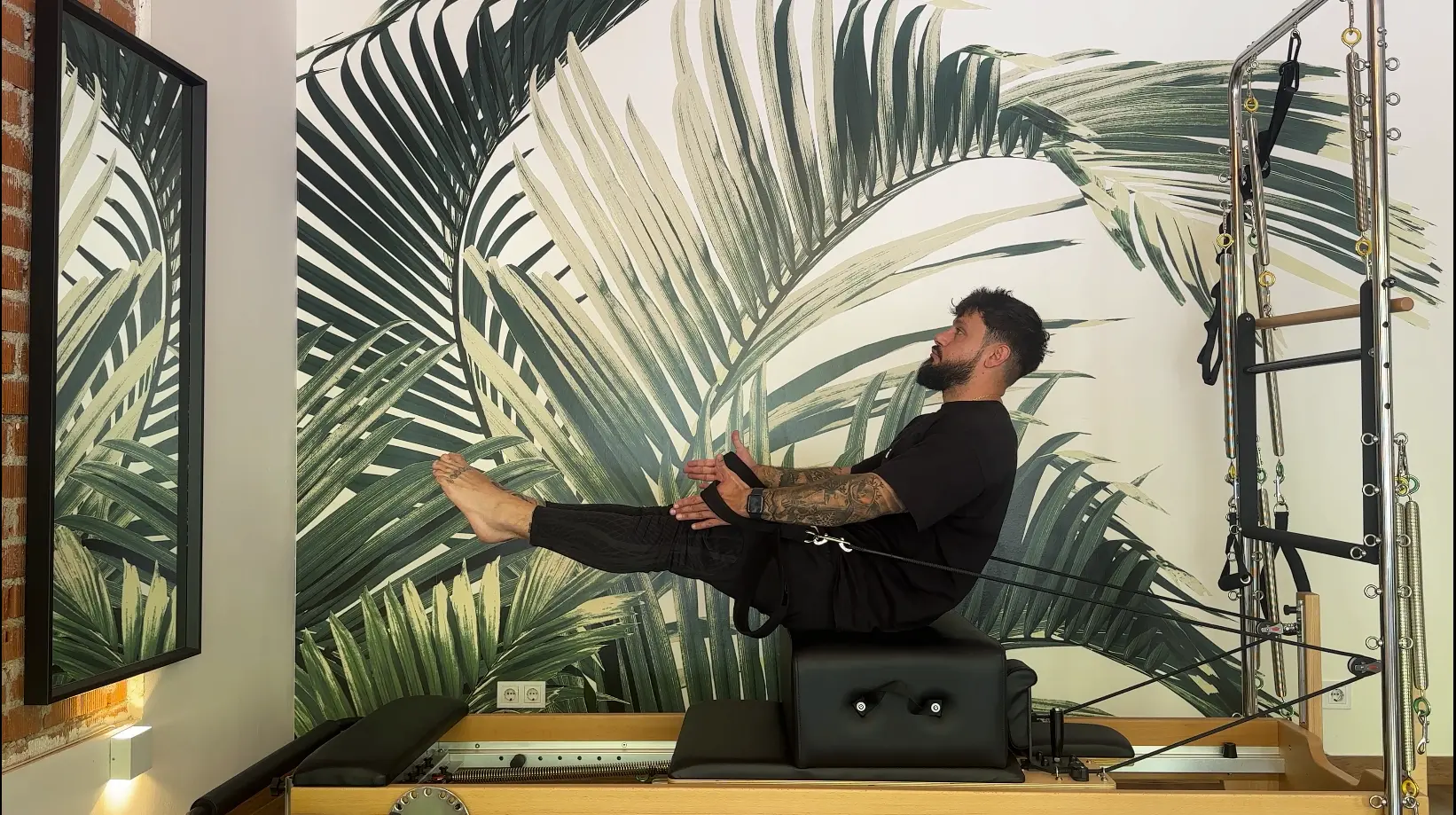 David Coronil en máquina Reformer