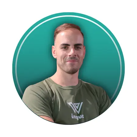 Ángel Gómez, entrenador de calistenia en INGUZ