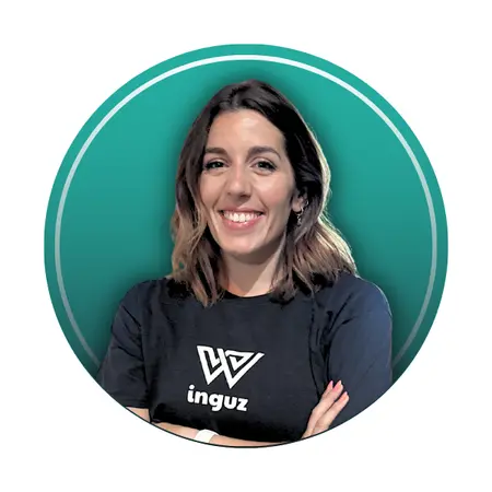 María Odriozola García, entrenadora de yoga y Pilates en INGUZ